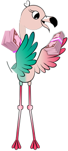 flamingo-with-cash Professional advancement